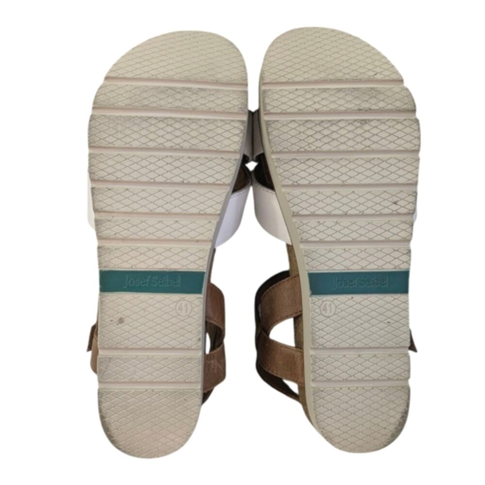 Josef Seibel Clea 10 Sandals Size 41 US 10/10.5 EUC $159   S3607 - Picture 10 of 12
